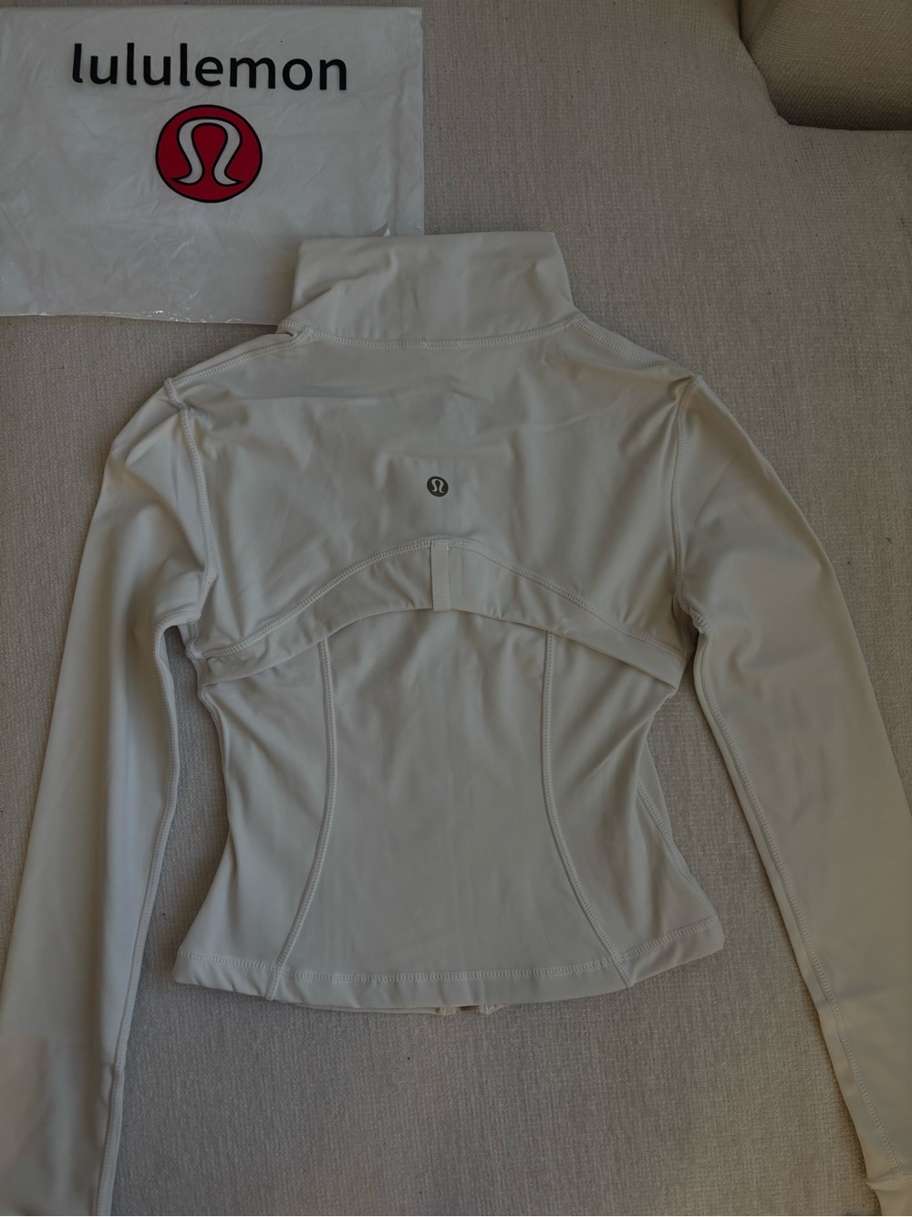 lululemon athletica Ivory defined Jacket cropped - Picture 2 of 6
